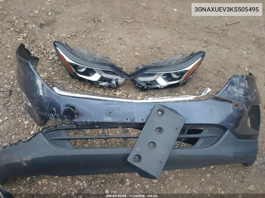 3GNAXUEV3KS505495 2019 Chevrolet Equinox Lt