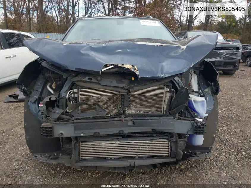 3GNAXUEV3KS505495 2019 Chevrolet Equinox Lt