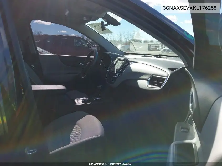 3GNAXSEVXKL176258 2019 Chevrolet Equinox Ls