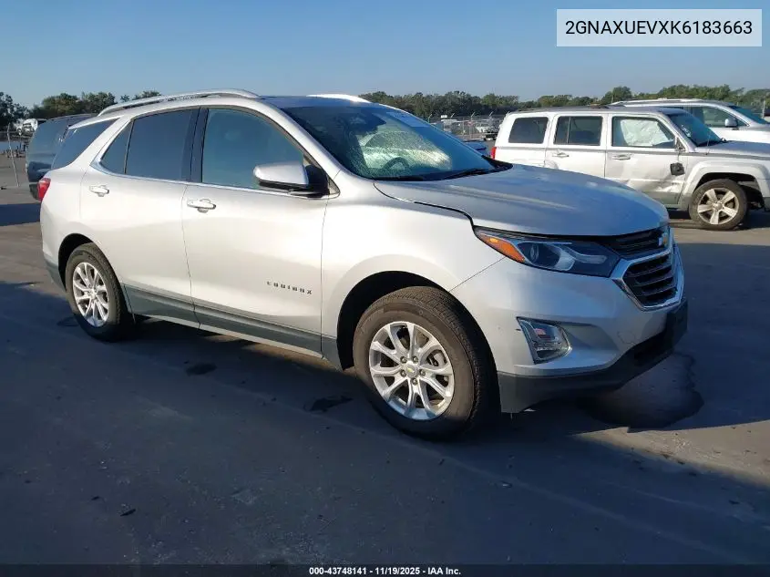 2GNAXUEVXK6183663 2019 Chevrolet Equinox Lt