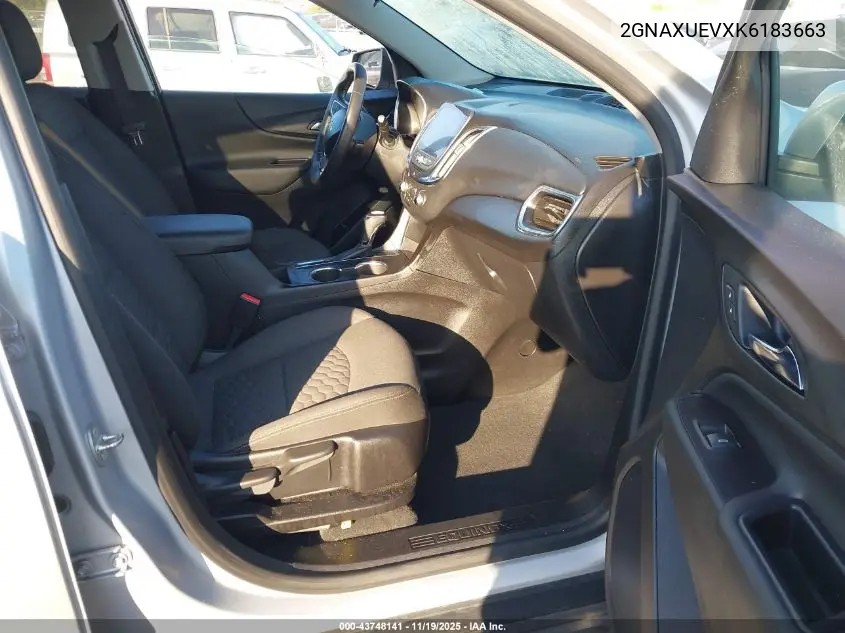 2GNAXUEVXK6183663 2019 Chevrolet Equinox Lt