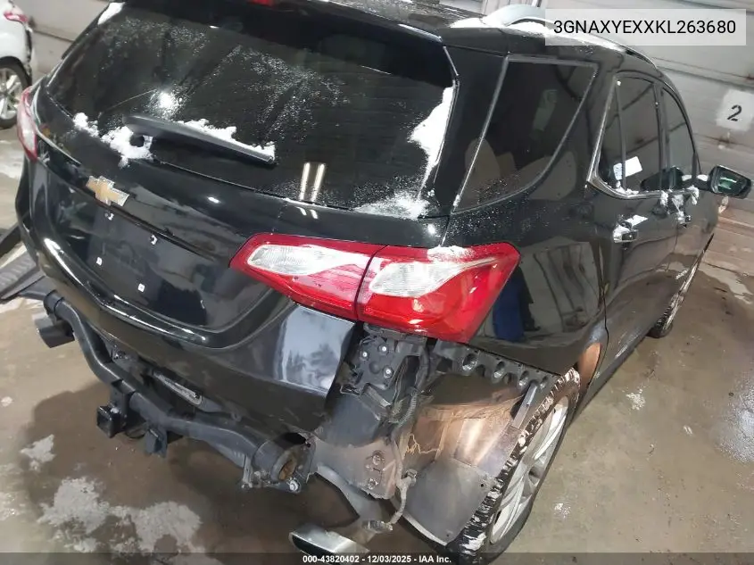 3GNAXYEXXKL263680 2019 Chevrolet Equinox Premier
