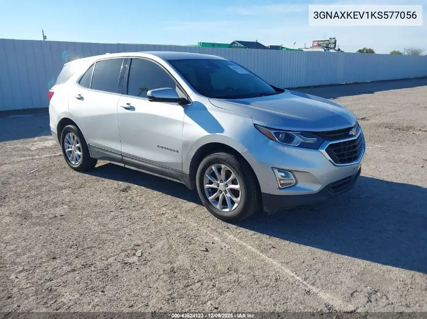 3GNAXKEV1KS577056 2019 Chevrolet Equinox Lt