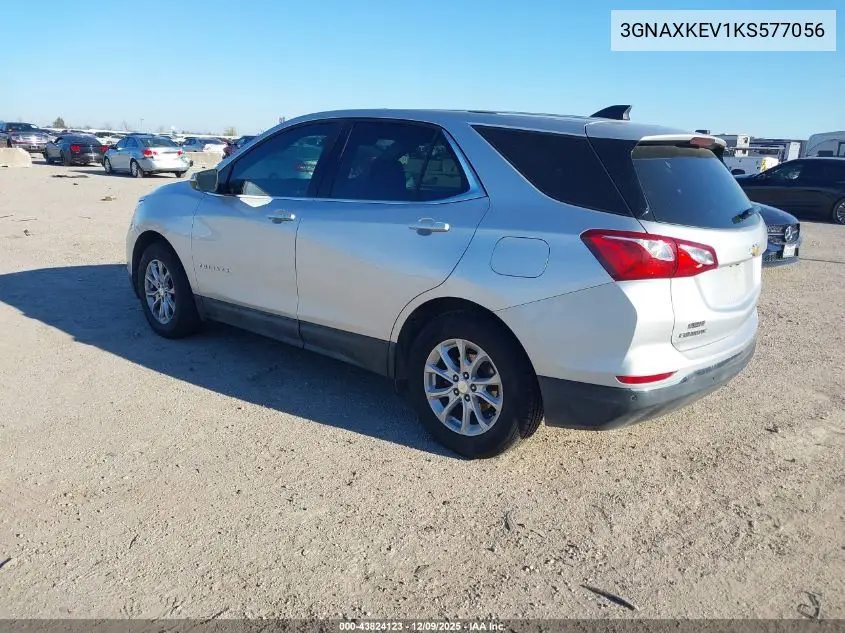 3GNAXKEV1KS577056 2019 Chevrolet Equinox Lt