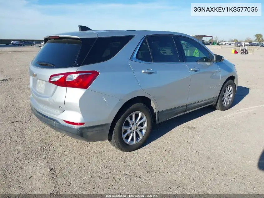 3GNAXKEV1KS577056 2019 Chevrolet Equinox Lt