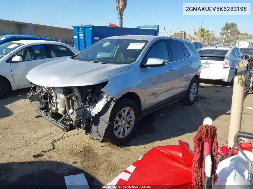 2GNAXUEV5K6283198 2019 Chevrolet Equinox Lt