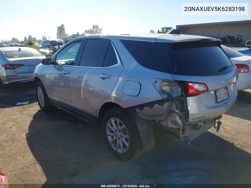 2GNAXUEV5K6283198 2019 Chevrolet Equinox Lt