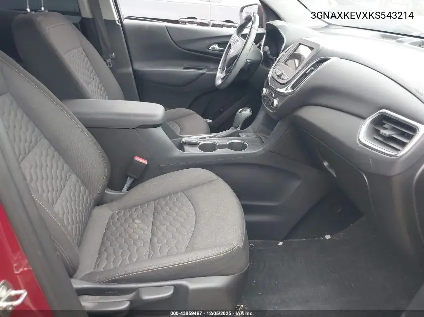 3GNAXKEVXKS543214 2019 Chevrolet Equinox Lt