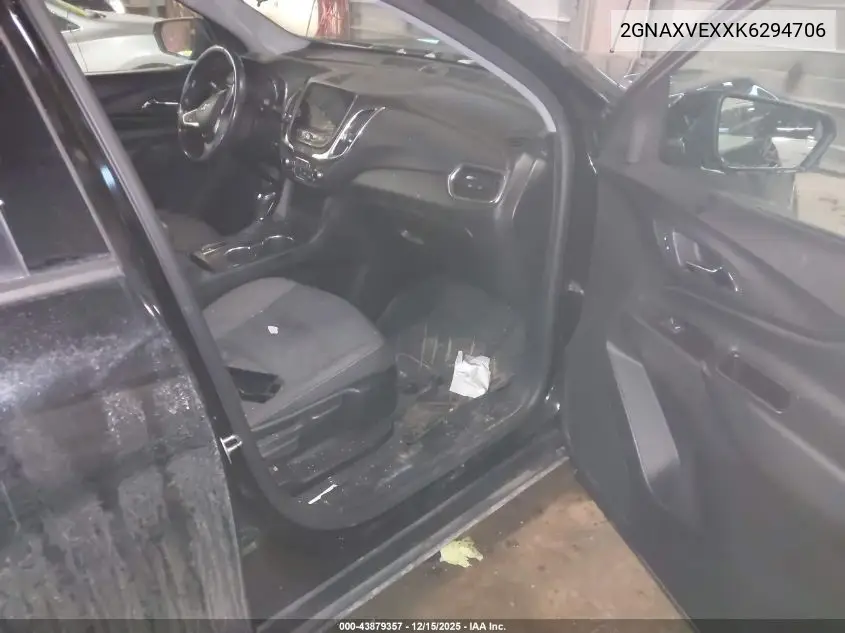 2GNAXVEXXK6294706 2019 Chevrolet Equinox Lt