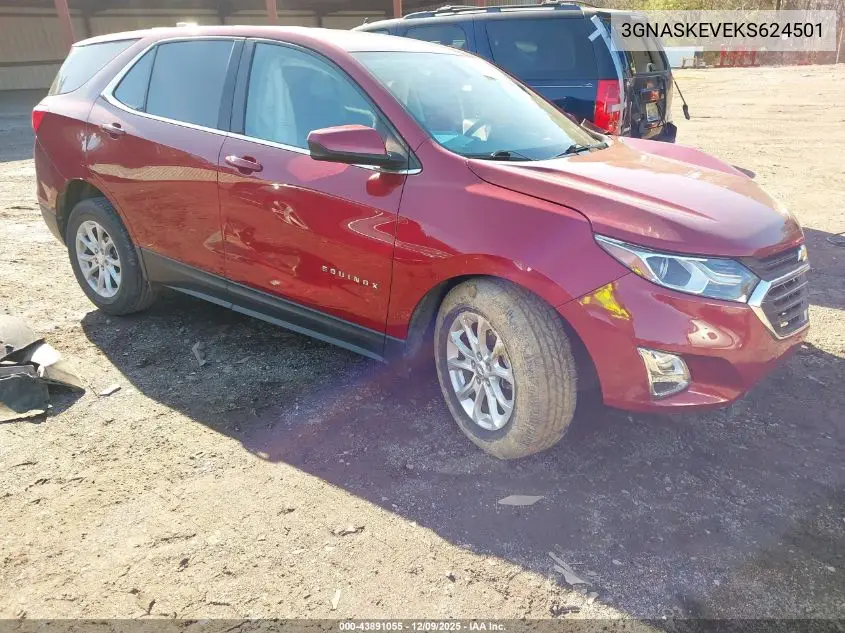3GNASKEVEKS624501 2019 Chevrolet Equinox