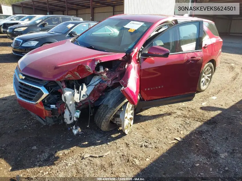 3GNASKEVEKS624501 2019 Chevrolet Equinox