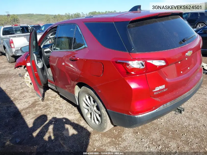 3GNASKEVEKS624501 2019 Chevrolet Equinox