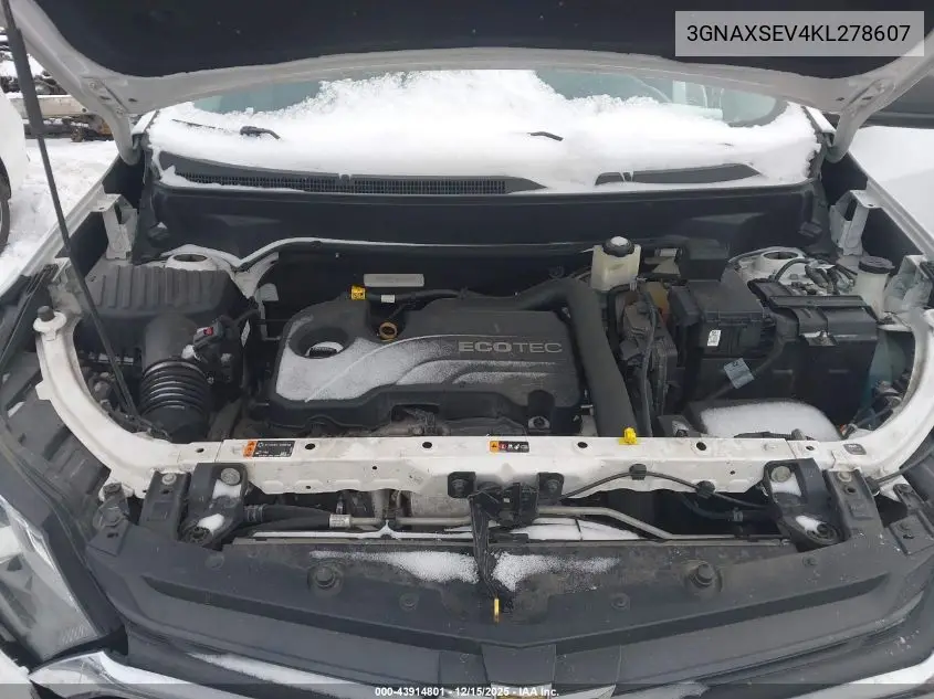3GNAXSEV4KL278607 2019 Chevrolet Equinox Ls