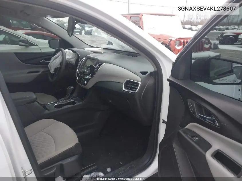 3GNAXSEV4KL278607 2019 Chevrolet Equinox Ls