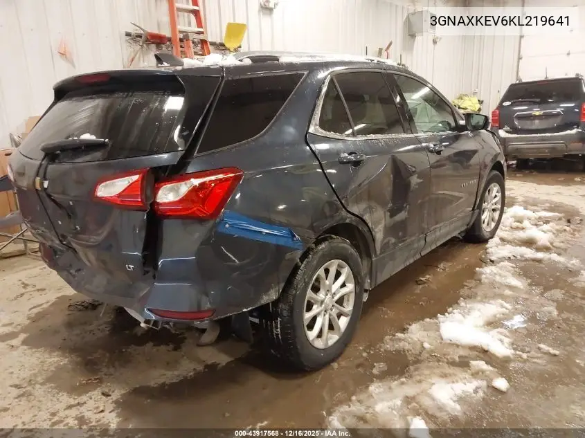 3GNAXKEV6KL219641 2019 Chevrolet Equinox Lt