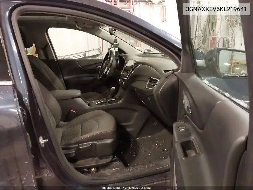 3GNAXKEV6KL219641 2019 Chevrolet Equinox Lt