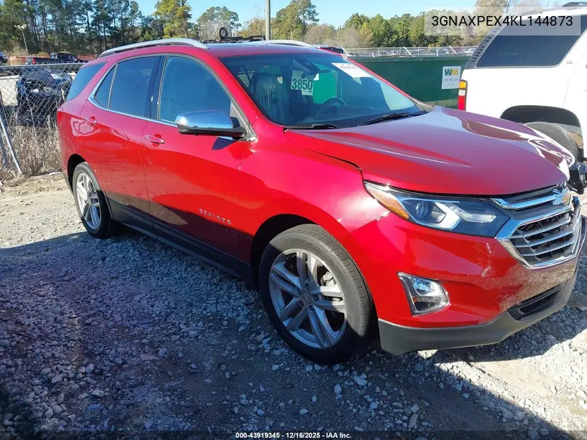 3GNAXPEX4KL144873 2019 Chevrolet Equinox Premier