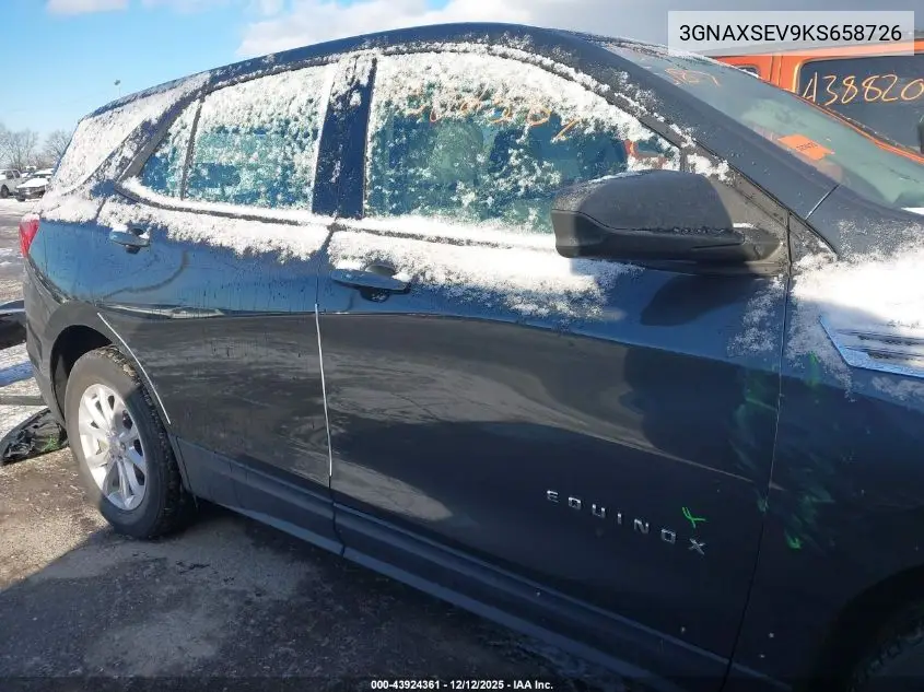 3GNAXSEV9KS658726 2019 Chevrolet Equinox Ls