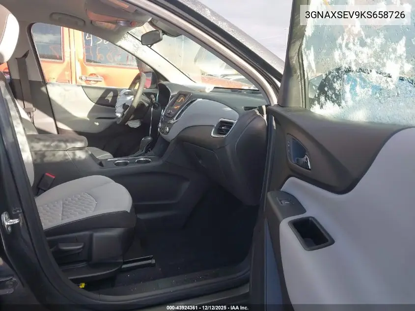 3GNAXSEV9KS658726 2019 Chevrolet Equinox Ls