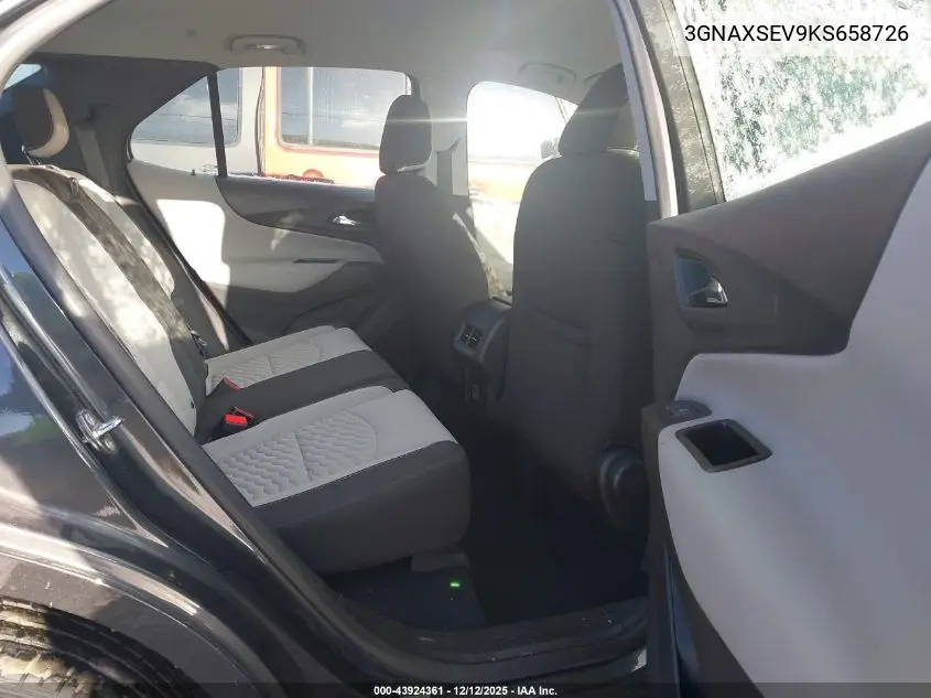 3GNAXSEV9KS658726 2019 Chevrolet Equinox Ls