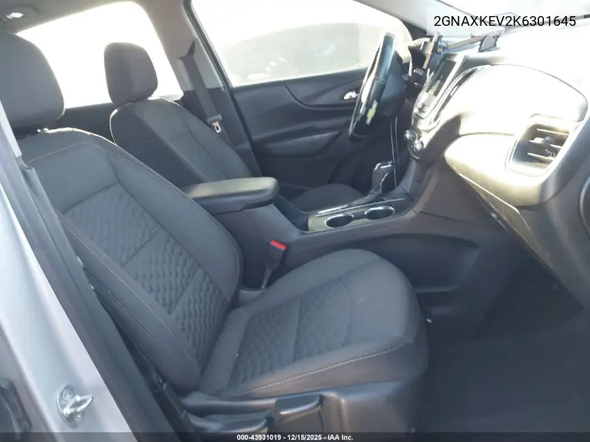 2GNAXKEV2K6301645 2019 Chevrolet Equinox Lt