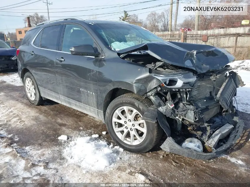 2GNAXUEV6K6203231 2019 Chevrolet Equinox Lt