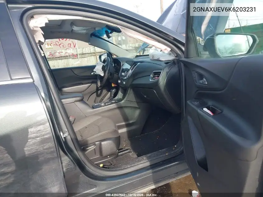 2GNAXUEV6K6203231 2019 Chevrolet Equinox Lt