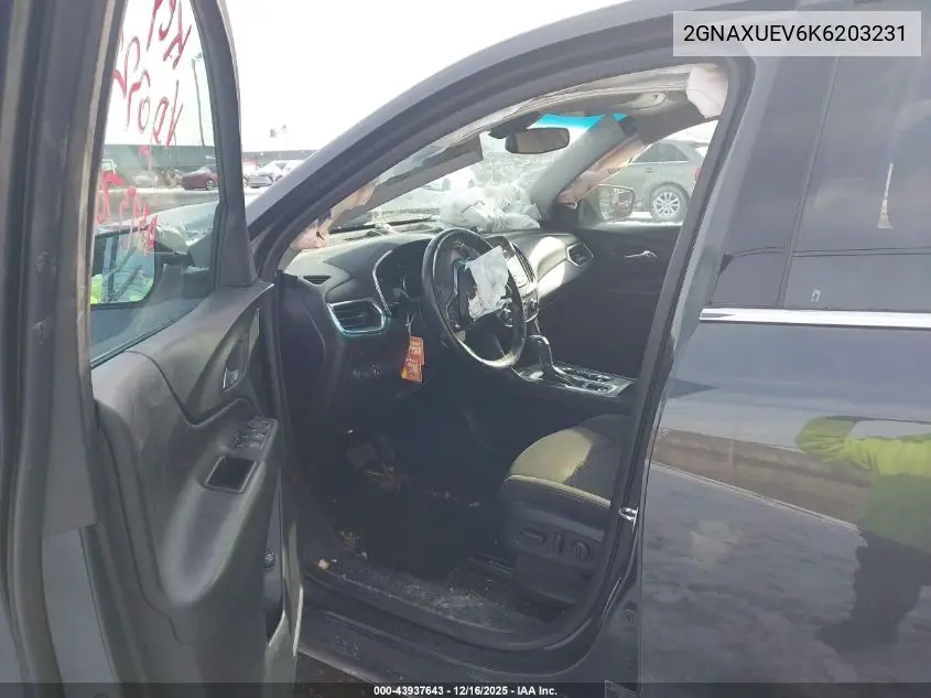2GNAXUEV6K6203231 2019 Chevrolet Equinox Lt