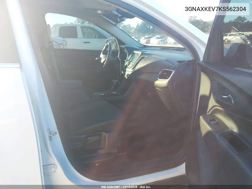 3GNAXKEV7KS562304 2019 Chevrolet Equinox Lt