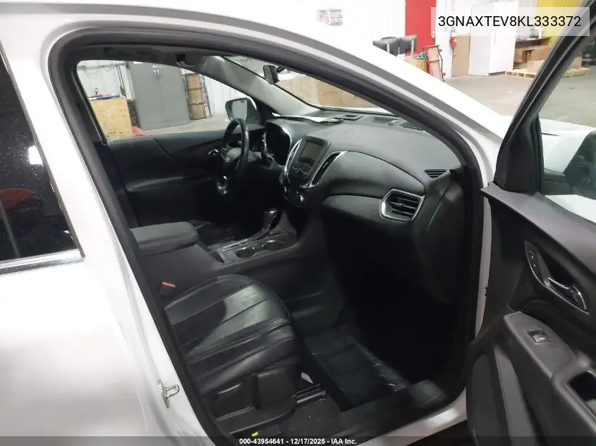 3GNAXTEV8KL333372 2019 Chevrolet Equinox Lt