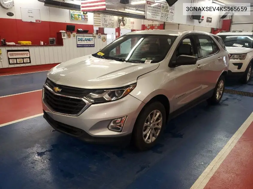 3GNAXSEV4KS565659 2019 Chevrolet Equinox Ls