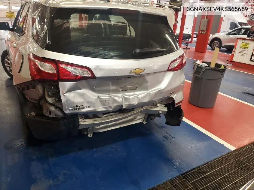 3GNAXSEV4KS565659 2019 Chevrolet Equinox Ls