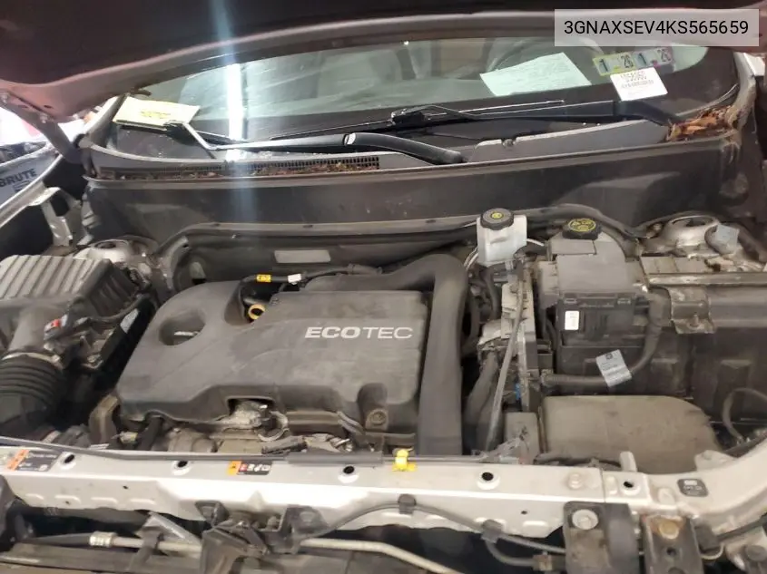 3GNAXSEV4KS565659 2019 Chevrolet Equinox Ls