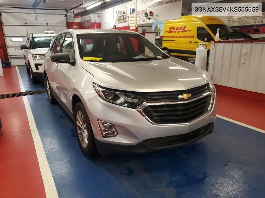 3GNAXSEV4KS565659 2019 Chevrolet Equinox Ls