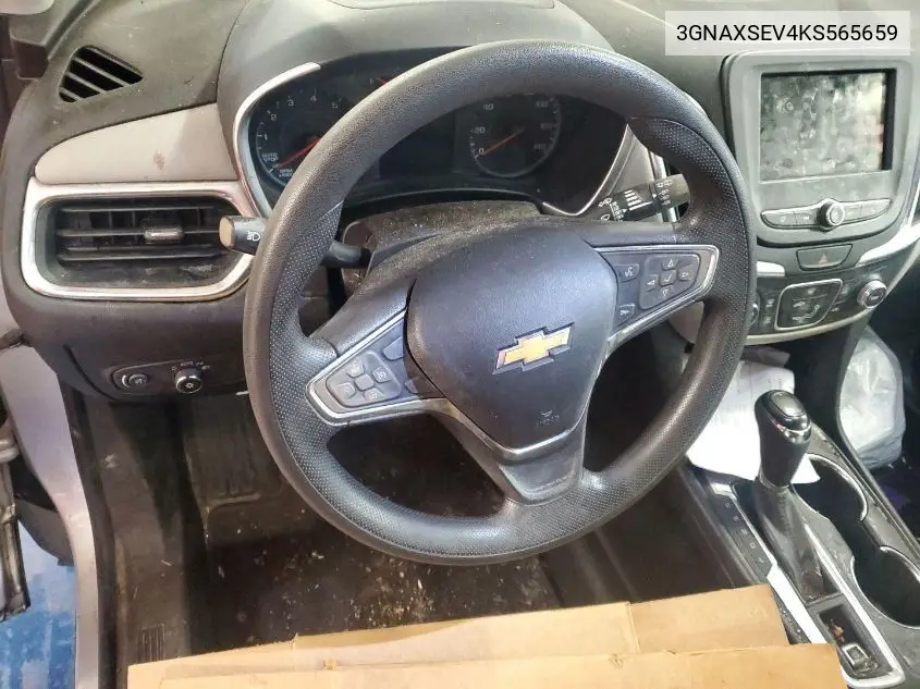 3GNAXSEV4KS565659 2019 Chevrolet Equinox Ls