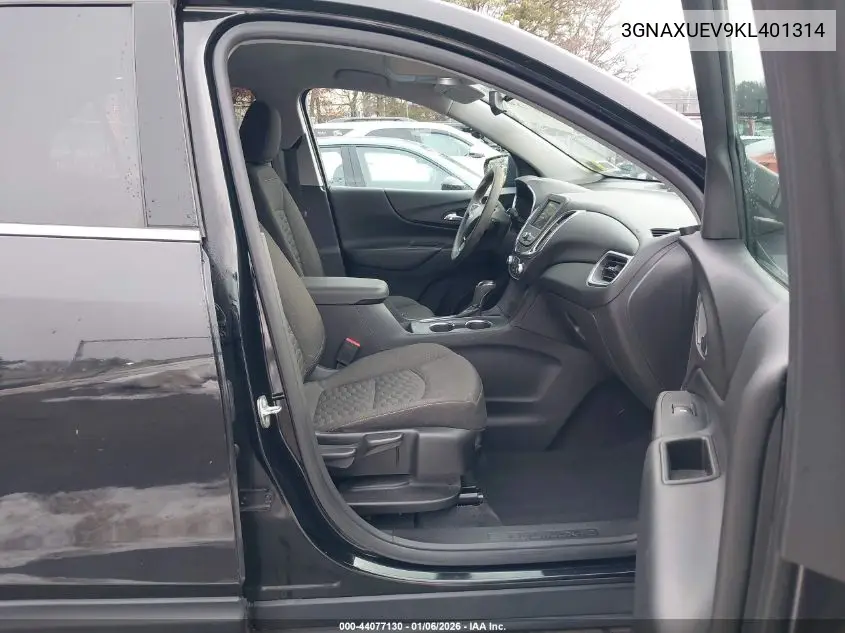 3GNAXUEV9KL401314 2019 Chevrolet Equinox Lt