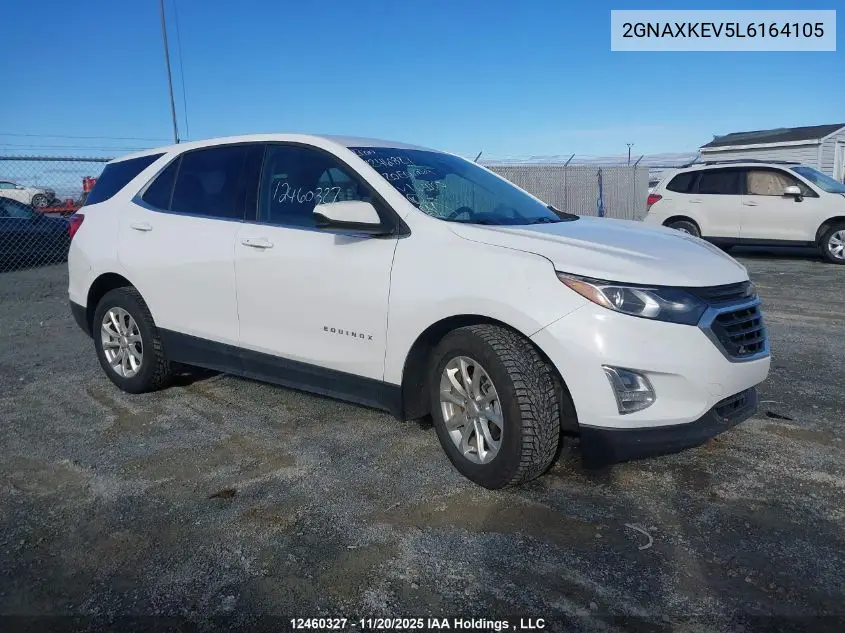 2GNAXKEV5L6164105 2020 Chevrolet Equinox Lt