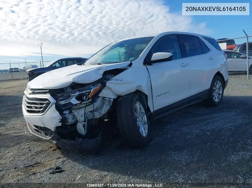 2GNAXKEV5L6164105 2020 Chevrolet Equinox Lt