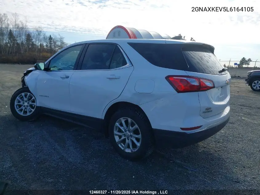 2GNAXKEV5L6164105 2020 Chevrolet Equinox Lt