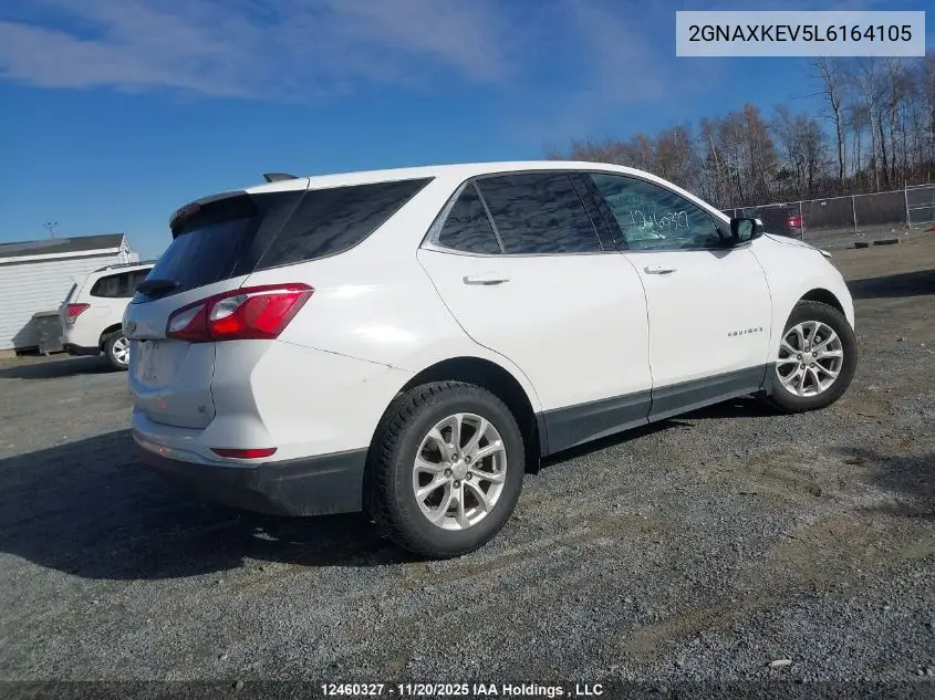 2GNAXKEV5L6164105 2020 Chevrolet Equinox Lt