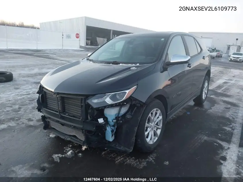2GNAXSEV2L6109773 2020 Chevrolet Equinox Ls