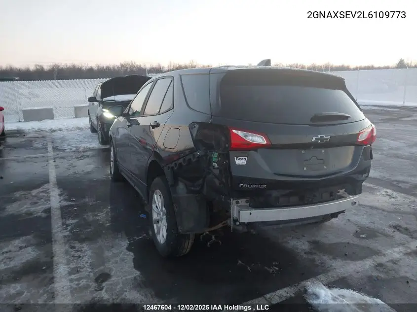 2GNAXSEV2L6109773 2020 Chevrolet Equinox Ls