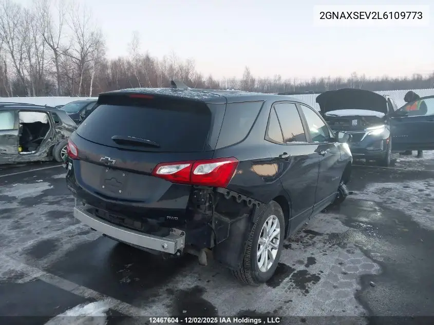 2GNAXSEV2L6109773 2020 Chevrolet Equinox Ls