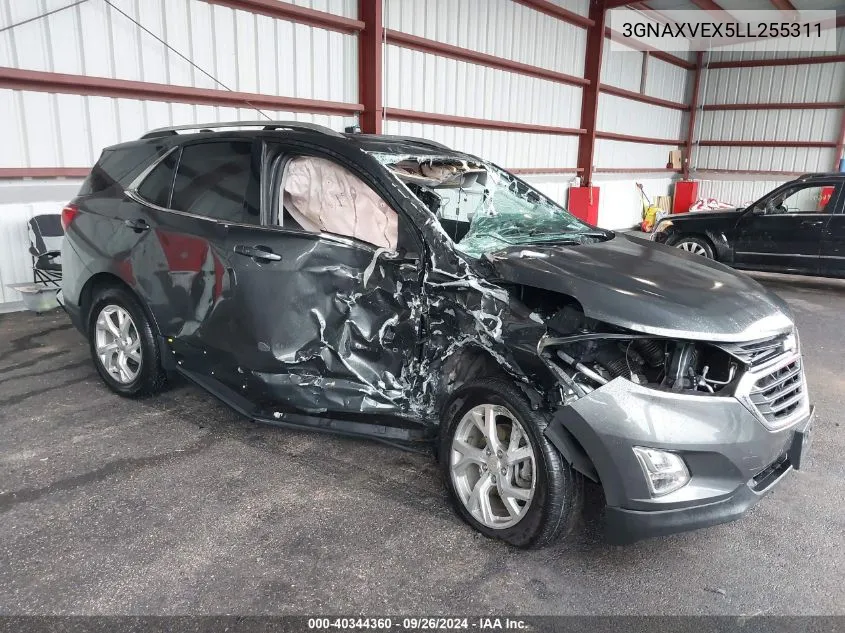 2020 Chevrolet Equinox Awd Lt 2.0L Turbo VIN: 3GNAXVEX5LL255311 Lot: 40344360