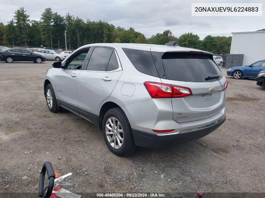 2020 Chevrolet Equinox Awd Lt 1.5L Turbo VIN: 2GNAXUEV9L6224883 Lot: 40400204