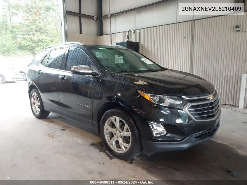 2GNAXNEV2L6210409 2020 Chevrolet Equinox Premier