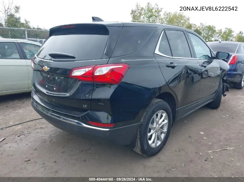 2GNAXJEV8L6222542 2020 Chevrolet Equinox Fwd 2Fl