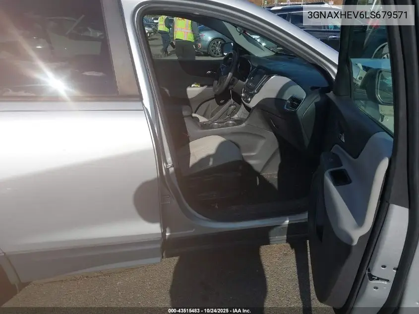 3GNAXHEV6LS679571 2020 Chevrolet Equinox Fwd Ls