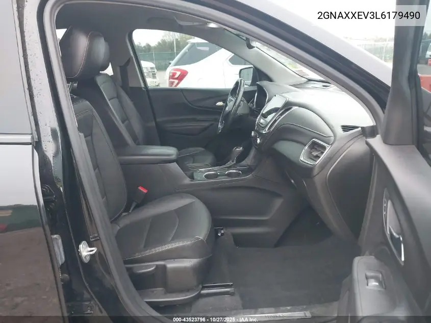 2GNAXXEV3L6179490 2020 Chevrolet Equinox Awd Premier 1.5L Turbo