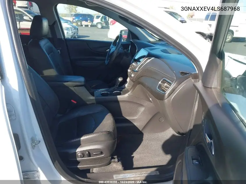 3GNAXXEV4LS687968 2020 Chevrolet Equinox Awd Premier 1.5L Turbo